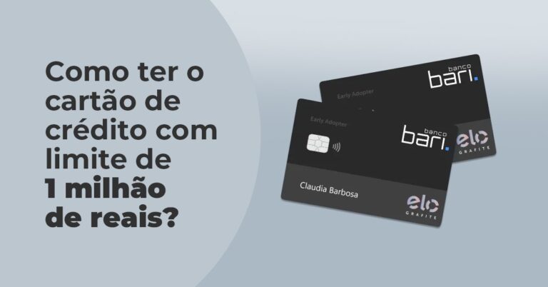 Baricard é o primeiro cartão a oferecer limite de até R$1 milhão